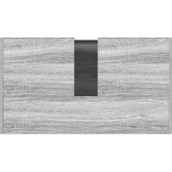 vidaXL Badkamerkast 60x33x60 cm bewerkt hout grijs sonoma eikenkleurig