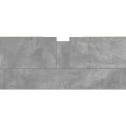 vidaXL Badkamerkast 80x33x60 cm bewerkt hout betongrijs