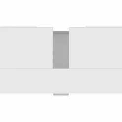 vidaXL Badkamerkast 60x32x53,5 cm bewerkt hout wit
