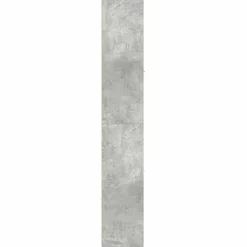 vidaXL Badkamerkast 30x30x183,5 cm bewerkt hout betongrijs