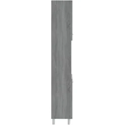 vidaXL Badkamerkast 80x33x60 cm bewerkt hout sonoma eikenkleurig