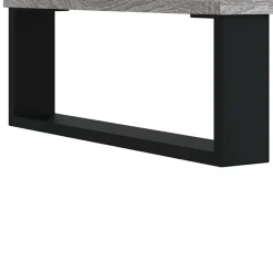 vidaXL Badkamerkast 65x33x60 cm bewerkt hout grijs sonoma eikenkleurig
