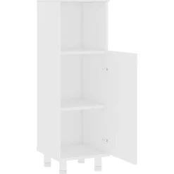 vidaXL Badkamerkast 65x33x60 cm bewerkt hout grijs sonoma eikenkleurig
