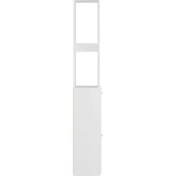 vidaXL Badkamerkast 25x26,5x170 cm bewerkt hout wit