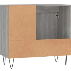 vidaXL Badkamerkast 65x33x60 cm bewerkt hout grijs sonoma eikenkleurig