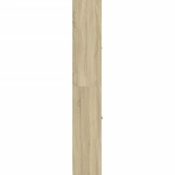 vidaXL Badkamerkast 30x30x183,5 cm spaanplaat sonoma eikenkleurig