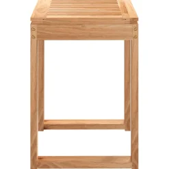 vidaXL Badkamerkruk 40x30x46 cm massief walnotenhout
