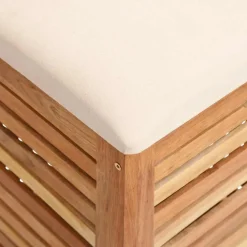vidaXL Badkamerkruk 40,5x40,5x56 cm massief walnotenhout