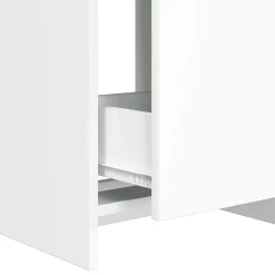 vidaXL Badkamermeubel met Wasbak Wit 42 x 40 x 84,5 cm Bewerkt hout