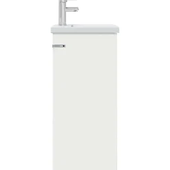 vidaXL Badkamermeubel met Wasbak Wit 42 x 40 x 84,5 cm Bewerkt hout