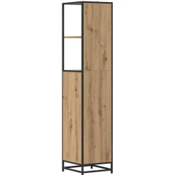vidaXL Badkamermeubelset Artisan Eiken 35 x 37,5 x 166 cm Bewerkt hout