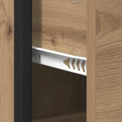 vidaXL Badkamermeubelset Artisan Eiken 35 x 37,5 x 166 cm Bewerkt hout