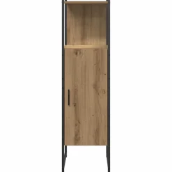 vidaXL Badkamermeubelset 4 st Bruin 33 x 33 x 185,5 cm Bewerkt hout