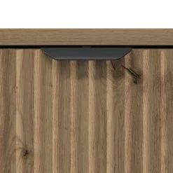 vidaXL Badkamermeubelset 2 st Artisan Eiken Geperst Hout en Metaal