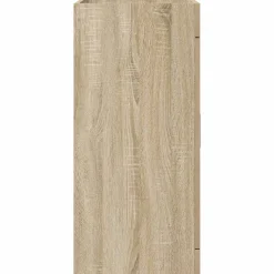 vidaXL Badkamer Onder Wasbak Kast Sonoma Eiken 56 x 37,5 x 81 cm