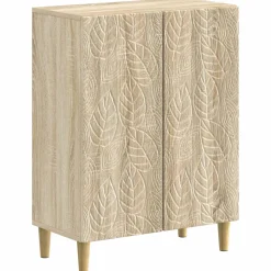 vidaXL Badkamer Opbergkast DELFT Sonoma Eiken 59,5 x 31 x 80 cm
