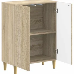 vidaXL Badkamer Opbergkast DELFT Sonoma Eiken 59,5 x 31 x 80 cm