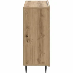 vidaXL Badkamer Opbergkast ZWOLLE Artisanaal eiken 59,5 x 31 x 79,5 cm