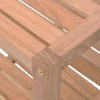 vidaXL Badkamerrek 65x40x55 cm massief walnotenhout
