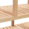 vidaXL Badkamerrek 100x40x65 cm massief walnotenhout
