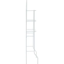 vidaXL Badkamerrek 60x33x174 cm wit