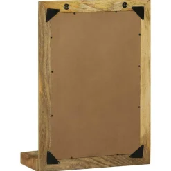 vidaXL Badkamer Spiegel Bruin 50 x 22 x 70 cm Massief Mango Hout