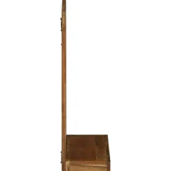 vidaXL Badkamer Spiegel Bruin 50 x 22 x 70 cm Massief Acaciahout