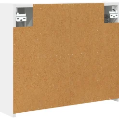 vidaXL Badkamer spiegelkast Wit 60 x 14,5 x 50 cm Bewerkt hout