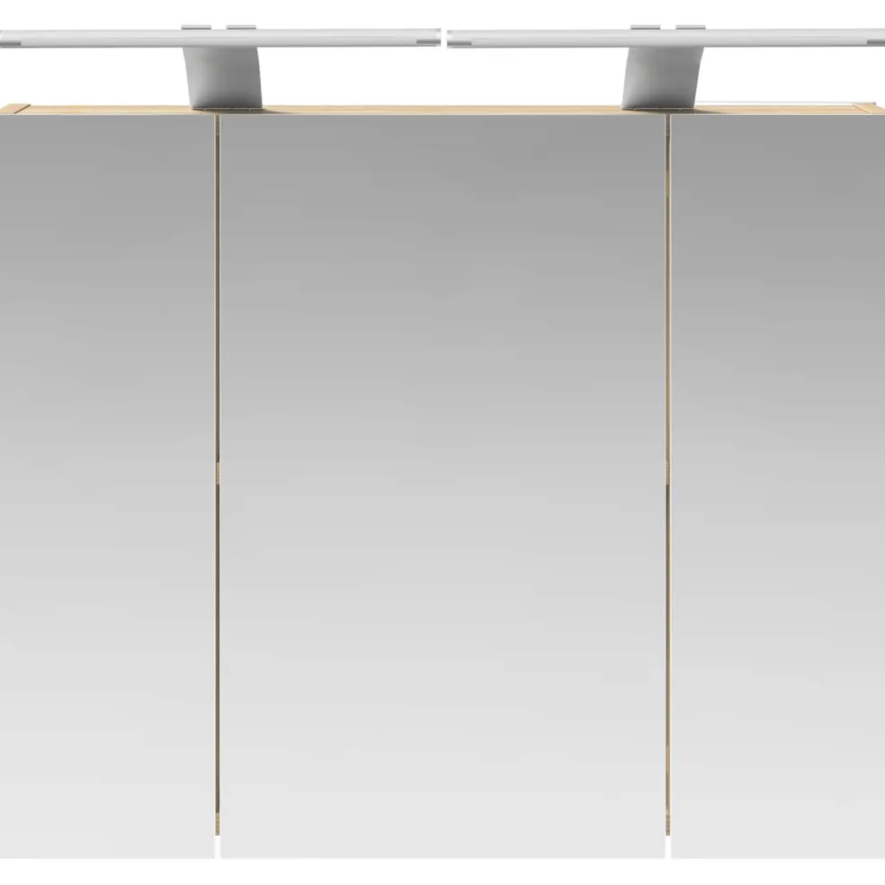 vidaXL Badkamer spiegelkast Sonoma Eiken 60 x 14,5 x 50 cm