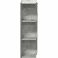 vidaXL Badkamerspiegelkast 80x20,5x64 cm bewerkt hout betongrijs