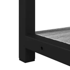 vidaXL Badkamerspiegelkast 60x16x60 cm bewerkt hout grijs sonoma eiken