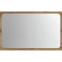vidaXL Badkamerspiegel met LED 60x8,5x38 cm artisanaal eikenkleurig