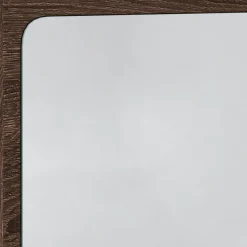 vidaXL Badkamerspiegel met LED 60x8,5x38 cm bewerkt hout bruin eiken