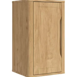 vidaXL Badkamer wandkast met plank FLORO Wasbruin 35 x 30 x 60 cm