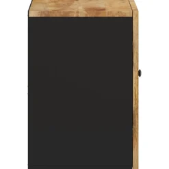 vidaXL Badkamerwandkast 38x33x48 cm massief mangohout