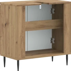 vidaXL Badkamer wastafelkast ARNHEM Sonoma Eiken 82 x 41 x 59 cm