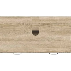 vidaXL Badkamer wastafelkast HAARLEM Sonoma Eiken 82 x 41 x 58,5 cm