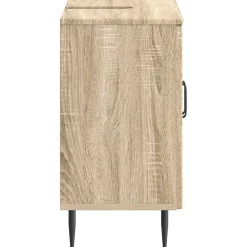 vidaXL Badkamer wastafelkast HAARLEM Sonoma Eiken 59,5 x 31,5 x 59 cm