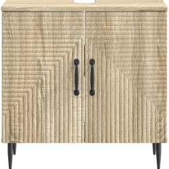 vidaXL Badkamer wastafelkast HAARLEM Sonoma Eiken 59,5 x 31,5 x 59 cm