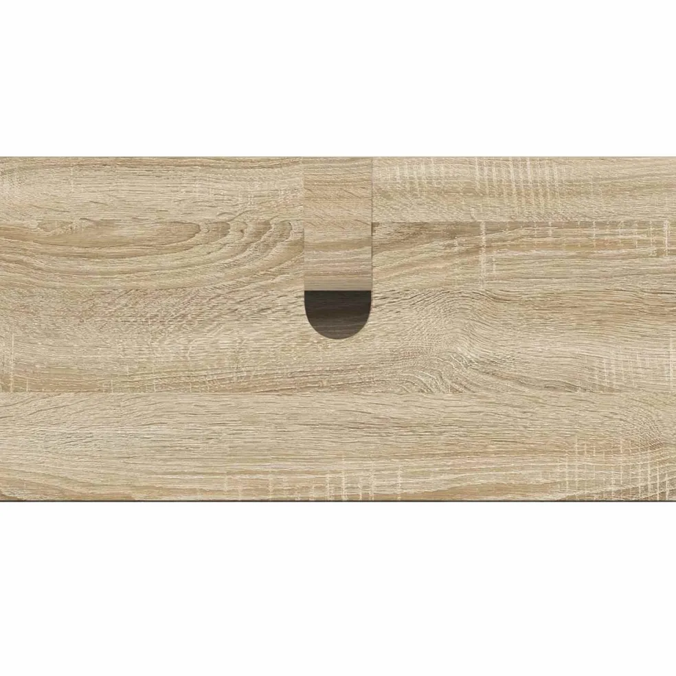 vidaXL Badkamer wastafelkast ARNHEM Sonoma Eiken 59,5 x 31,5 x 59 cm
