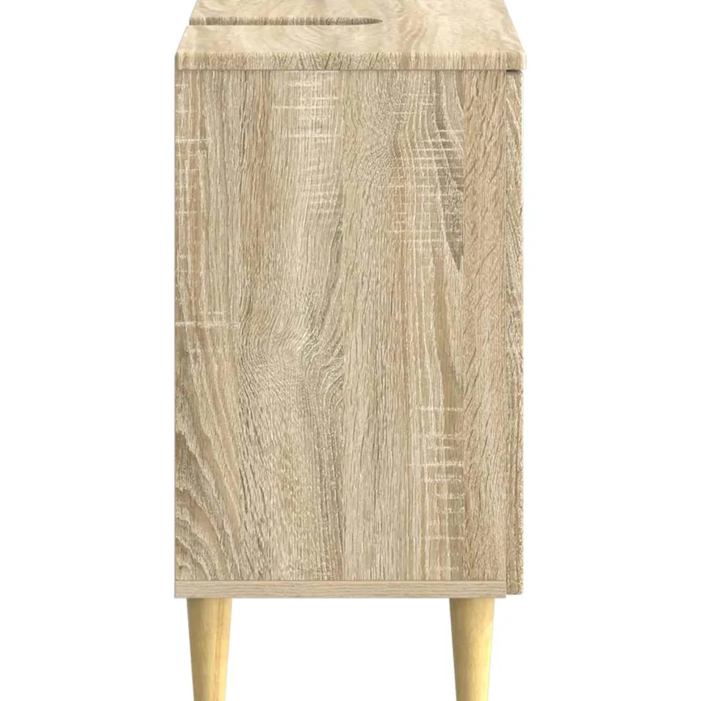 vidaXL Badkamer wastafelkast ARNHEM Sonoma Eiken 59,5 x 31,5 x 59 cm