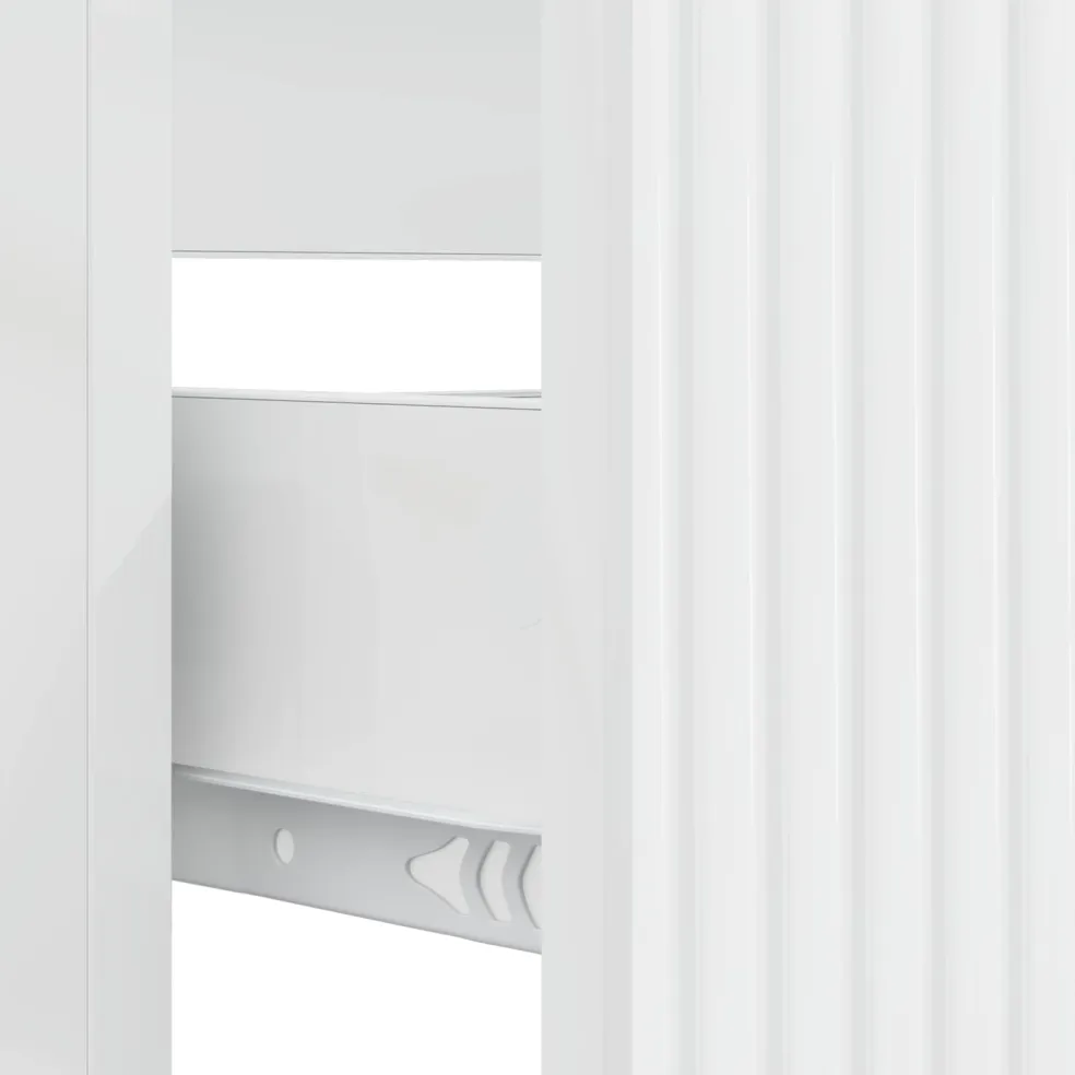 vidaXL Badkamer wastafelkast ARNHEM Hoogglans Wit 82 x 41 x 59 cm