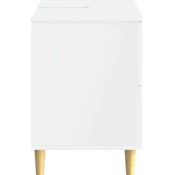 vidaXL Badkamer wastafelkast ARNHEM Hoogglans Wit 82 x 41 x 59 cm