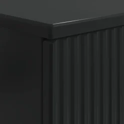 vidaXL Badkamer wastafelkast HAARLEM Zwart 82 x 41 x 58,5 cm