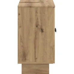 vidaXL Badkamer wastafelkast EDE Artisanaal eiken 59,5 x 31,5 x 59 cm
