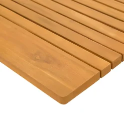 vidaXL Badmat Naturel 59 x 40 cm Massief Acaciahout