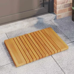 vidaXL Badmat Naturel 59 x 40 cm Massief Acaciahout