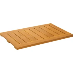 vidaXL Badmat 2 st Naturel 60 x 40 cm Massief Acaciahout
