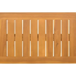 vidaXL Badmat 2 st Naturel 60 x 40 cm Massief Acaciahout