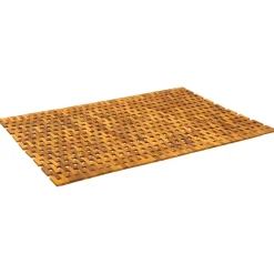 vidaXL Badmatten Naturel 95 x 140 cm Massief Acaciahout